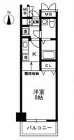東京都台東区台東4(マンション)の賃貸物件の間取り