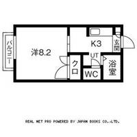 ハウスカシーオMの間取り