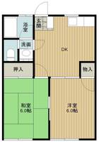 第二成島ハイツの間取り