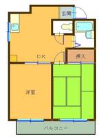 物件の間取り画像