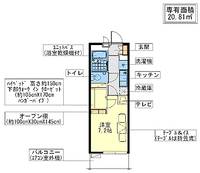 レオパレスグラシアスの間取り