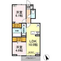 神奈川県相模原市中央区宮下本町2(アパート)の賃貸物件の間取り
