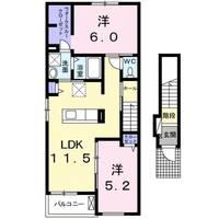 ラフィネの間取り