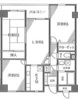 アルスエビサワの間取り