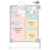 埼玉県川口市本町1(マンション)の賃貸物件の間取り