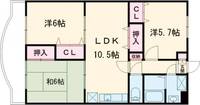物件の間取り画像