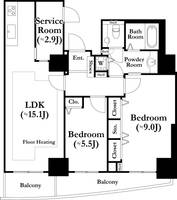 物件の間取り画像