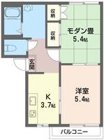 物件の間取り画像