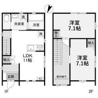 物件の間取り画像