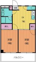 東京都杉並区南荻窪3(マンション)の賃貸物件の間取り