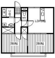 メゾン秩父 A棟の間取り