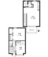 東京都杉並区成田西1(一戸建)の賃貸物件の間取り