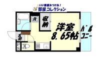 メゾン東武三萩野の間取り