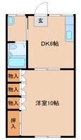 宮城県柴田郡村田町大字村田字反町(一戸建)の賃貸物件の間取り