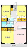 物件の間取り画像
