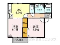 パインフォレスト A棟の間取り