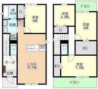 物件の間取り画像