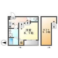 ハーモニーテラス露橋2の間取り