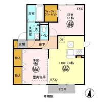 グランマーレ Gの間取り