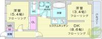 ボヌールKの間取り