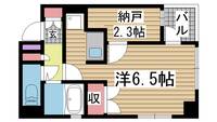 プリオーレ神戸IIの間取り