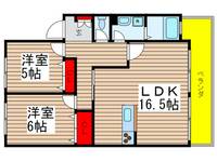 メゾン エムロ-ドの間取り