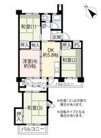 物件の間取り画像