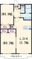 物件の間取り画像