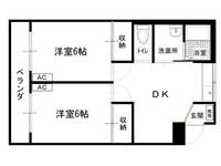 サンハイツ高瀬1号地の間取り