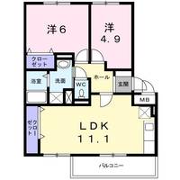 物件の間取り画像