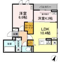 セレスティア坂下の間取り