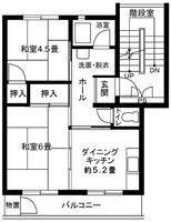 物件の間取り画像