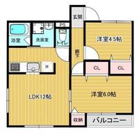 物件の間取り画像