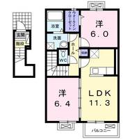 物件の間取り画像