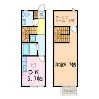 愛知県みよし市黒笹1(一戸建)の賃貸物件の間取り