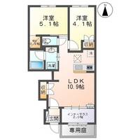 ソレイユ ルピナスの間取り