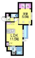 埼玉県和光市新倉1(マンション)の賃貸物件の間取り