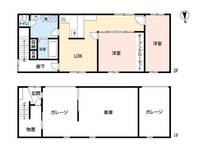 岐阜県不破郡垂井町(一戸建)の賃貸物件の間取り
