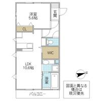 メセナ笠原南の間取り