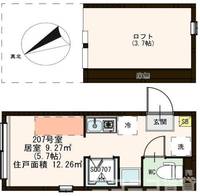 ハーモニーテラス東葛西の間取り