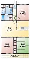 物件の間取り画像
