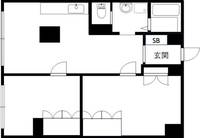神奈川県横浜市西区老松町(マンション)の賃貸物件の間取り