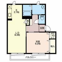 物件の間取り画像