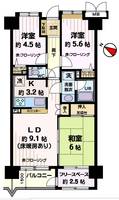 物件の間取り画像