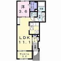 フォルシュ3丁目 IIの間取り