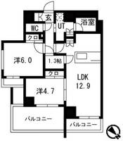 物件の間取り画像