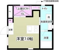 東京都文京区水道1(マンション)の賃貸物件の間取り