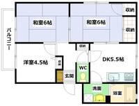 広島県広島市安芸区矢野南3(アパート)の賃貸物件の間取り
