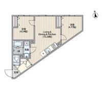 エルファーロ笹塚IIIの間取り