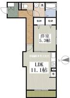 東京都板橋区大谷口北町(アパート)の賃貸物件の間取り